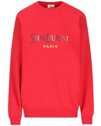 Saint Laurent - Paris Sweater - Lyst