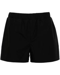 Rier - Elasticated-waist Cotton Shorts - Lyst