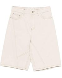 Halfboy - Panelled Contrast-Stitch Shorts - Lyst