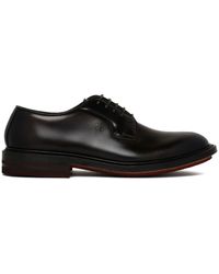 Fabi - Lace-Up Leather Derby Shoes - Lyst