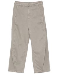 Tibi - Garment-Dyed Stretch-Twill Trousers - Lyst