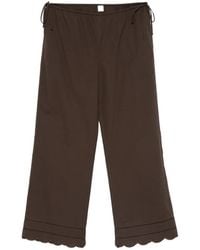 THE GARMENT - Kirsten Gewelfde Broek Met Gestrikte Taille - Lyst