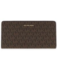 MICHAEL Michael Kors - Bryant Large Signature-Logo Snap-Front Wallet - Lyst