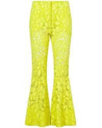 Proenza Schouler - Lace Flared Trousers - Lyst