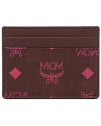 MCM - Aren Visetos Card Case - Lyst