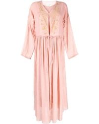 Bambah - Stud-Embellished Kaftan Dress - Lyst