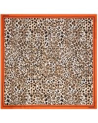 DSquared² - Wild2 Leopard Print Scarf - Lyst