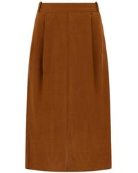 Ferragamo - Midi-Rok - Lyst