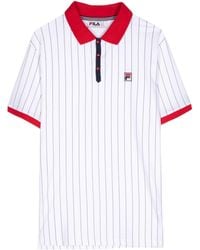 Fila - Bb1 Striped Polo Shirt - Lyst