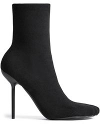Balenciaga - Anatomic 110mm Knitted Ankle Boots - Lyst