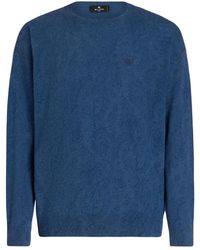 Etro - Round-Neck Knitwear - Lyst