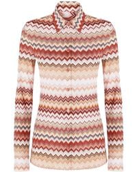 Missoni - Multicolour Vibrant Zigzag Pattern Top - Lyst