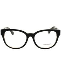 Burberry - Round-Frame Glasses - Lyst