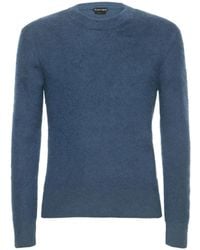 Tom Ford - Long-Sleeve Crew-Neck Sweater - Lyst