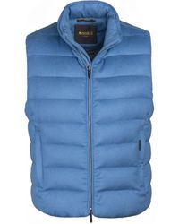 Moorer - Oliver Quilted Zip-Up Gilet - Lyst