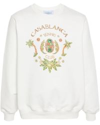 CASABLANCA - Tennis Club スウェットシャツ - Lyst