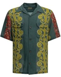 Kapital - Kona Tree Floral-Print Camp-Collar Shirt - Lyst