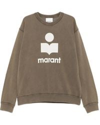 Isabel Marant - Mikoy Sweatshirt mit Logo-Print - Lyst
