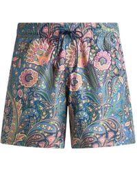Etro - Floral Paisley Pattern Swimsuit - Lyst