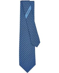 Ferragamo - Cravate en soie à motif tissé - Lyst