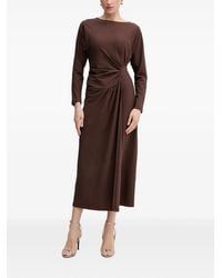 Pedro Del Hierro Madrid - Gathered Maxi Dress - Lyst