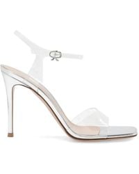Gianvito Rossi - 95Mm Cher Heeled Sandals - Lyst