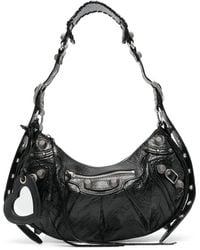 Balenciaga - Le Cagole Xs Leather Shoulder Bag - Lyst