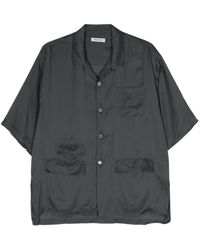 Undercover - Camp-collar Satin Shirt - Lyst