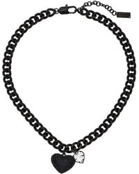 Marc Jacobs - The Pave Ballon Heart Necklace - Lyst