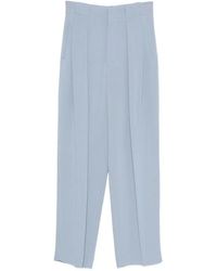 Victoria Beckham - Tailored Pleated Trousers - Lyst