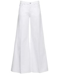 Dondup - Marlen Jeans Met Wijde Pijpen - Lyst