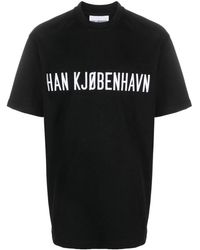 Han Kjobenhavn - Logo-print Organic Cotton T-shirt - Lyst