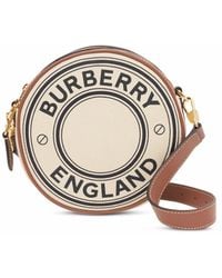 Burberry - Mini Louise Logo-print Crossbody Bag - Lyst
