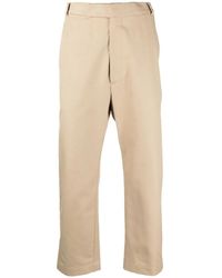 Thom Browne - Cropped Cotton Chinos - Lyst