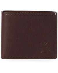 Brunello Cucinelli - Portefeuille En Cuir Brossé - Lyst
