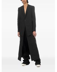 Julius - Layered Tailored Single-Breasted Coat - Lyst