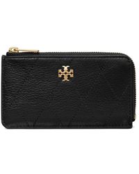 Tory Burch - Charlie Quilted Card Case - Lyst