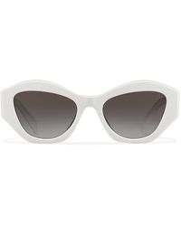 Prada - Symbole Cat-eye Sunglasses - Lyst