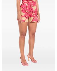 Themis Z - Ismene Sabra Patterned Shorts - Lyst