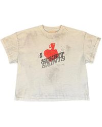 SEKRIT - Gentleman's Club Graphic-Print T-Shirt - Lyst