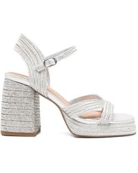 Exe' - Havana Platform Sandals - Lyst