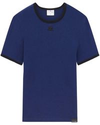 Courreges - Klassisches T-Shirt - Lyst