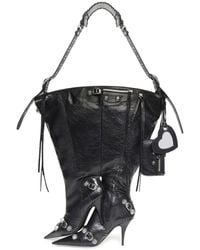 Balenciaga - Le Cagole Boot Shoulder Bag - Lyst