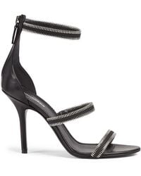 DSquared² - Stud-Embellished Leather Sandals - Lyst