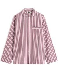 Tekla - Striped Pyjamas Shirt - Lyst