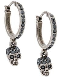 Alexander McQueen - Skull Earrings - Lyst