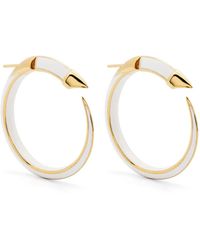 Shaun Leane - Large Sabre Solis Hoop Earrings - Lyst