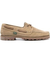 Paraboot - Barth Suede Boat Shoes - Lyst