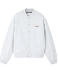 Jacquemus - Cardigan Grosgrain À Patch Logo - Lyst