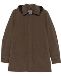 Herno - Jas Met Verborgen Rits En Capuchon - Lyst